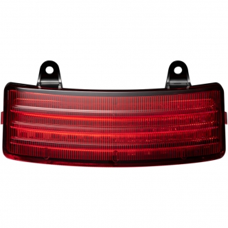 Custom Dynamics PROBEAM Tribar Tail Light With Red Lenses For 2014-2020 UK, EU & International Touring Models Only (PB-TRI-4-RED)