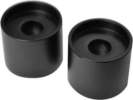 LA Choppers 1-1/4 Inch Handlebar Riser Handlebar Riser 1 Inch Rise in Black Flat Aluminium Finish (LA-7414-01M)