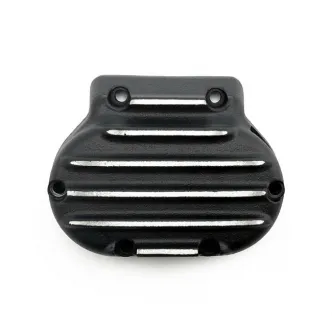 EMD Transmission End Cover in Black Cut Finish For 1987-2006 B.T. (Excluding FXR & 2006 Dyna) Models (ARM062475)