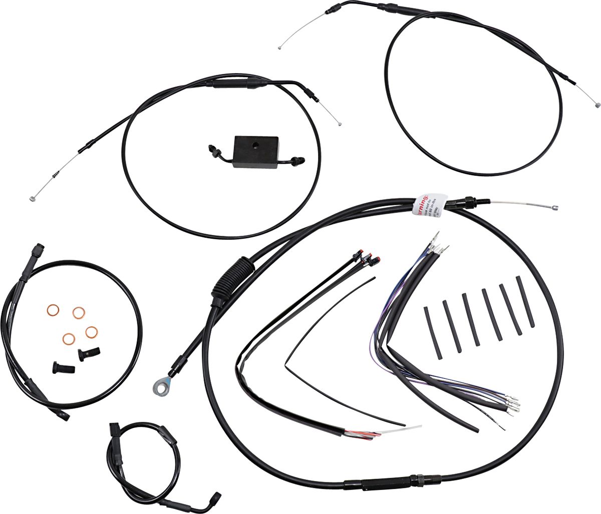 Burly Brand TBar Cable/Line Extension Kit For 20142020 ABS Sportsters