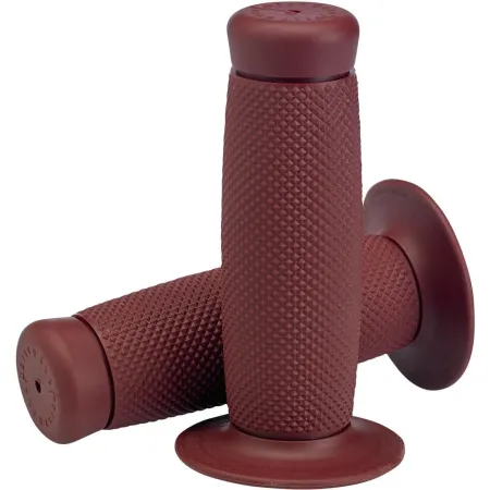 Biltwell 1 Inch Renegade TPV Grips in Oxblood Finish (6704-0301)