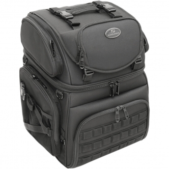 Saddlemen BR3400 Tactical Sissy Bar Bag in Black Finish (EX000298A)