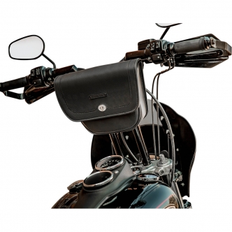 Saddlemen Handlebar Bag D160 in Black Finish (EX000954)