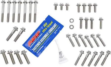 Feuling External Primary/Transmission Bolt/Washer Kit in Stainless Steel For 1985-1999 FXR Models (3067)