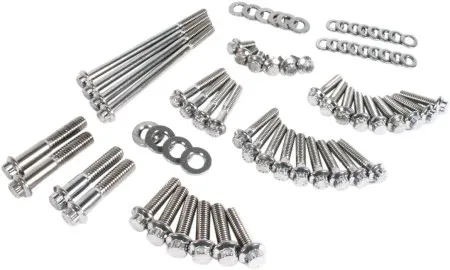 Feuling Primary/Transmission Dress-Up Kit in Stainless Steel Finish For 2006-2017 Dyna Models (3055)