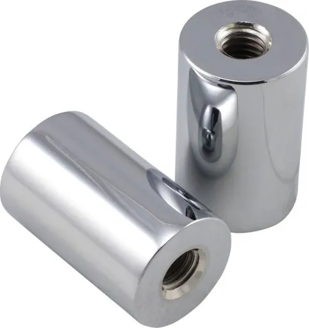 LA Choppers 2 Inch Kage Fighter Straight Riser in Chrome Finish (LA-7335-02R)