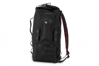 Burly Brand Voyager Sissy Bar Backpack In Black (B15-1013B)
