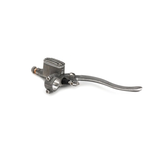 Kustom Tech Deluxe Line Brake Master Cylinder With 14mm Bore In Raw Aluminium Finish (20-503)