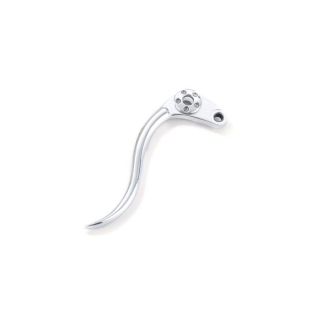 Kustom Tech Replacement Deluxe Line Brake Or Clutch Lever In Polished Aluminium Finish (20-454)