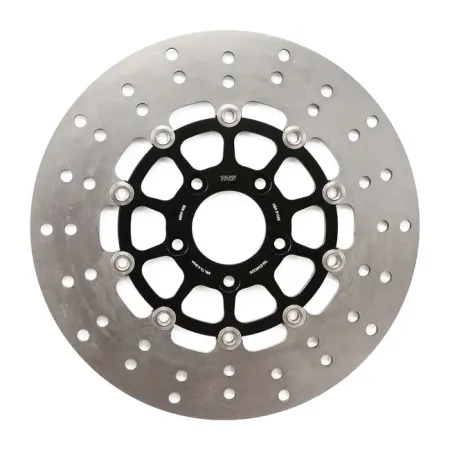 TRW Floating 11.8 Inch Brake Rotor in Stainless Finish 2014-2022 Sportster, 2008-2023 Touring, 2015-2024 Softail & 2006-2017 Dyna Models (MSW509)