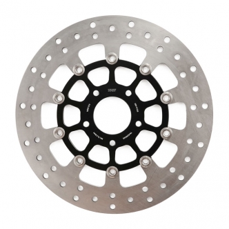 TRW Brake Rotor Floating, Front Left/Right 11.8 Inch High Quality Steel For 2015-2020 Softail (excluding FXSE), 2006-2017 Dyna (excluding FXDLS), 2008-2020 Touring, 2009-2020 Trike, 2014-2020 XL (Cast & Laced Wheels) Models (ARM929675)