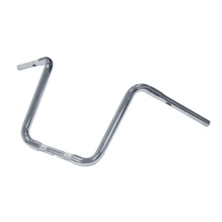 Doss 1-1/4 Inch Narrow Body Apehanger Handlebars In Chrome Finish For 1982-2020 Harley Davidson Including 2008-2020 E-Throttle (Excluding 1988-2011 Springers) (7109)