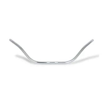 Doss 1 Inch Beach Style Handlebars In Chrome Finish For Harley Davidson 1982-2022 Harley Davidson Models (Excl. All E-Throttle) (21-549)