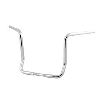 Doss 1-1/4 Inch Dresser Apehangers In Chrome Finish For Harley Davidson 1982-2020 Touring With Mech. & E-Throttle And Batwing Fairing (Excluding FLTR Models) (ARM914109)