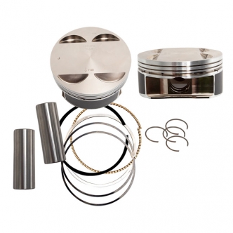 S&S M8 128 Inch Piston Kit Standard For 2018-2023 Softail, 2017-2023 Touring Models (920-0140)