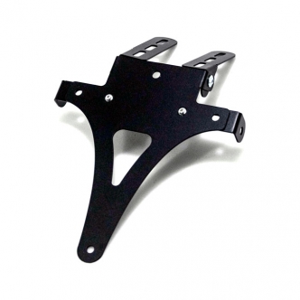 C-Racer Universal License Plate Holder No3 Including Mounting Material in Black Powdercoated Metal Finish (ARM527875)