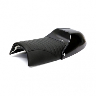 C-Racer BMW R100 Cafe Racer Seat in Black Finish, 40mm Foam Thick, Synthetic Leather, Seat Pan ABS Plastic For BMW R45/75/80/100 Twin Shock Models (ARM556875)
