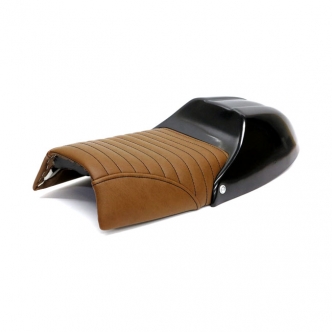 C-Racer BMW R100 Cafe Racer Seat in Dark Brown, 40mm Foam Thick, Synthetic Leather, Seat Pan ABS Plastic For BMW R45/75/80/100 Twin Shock Models (ARM656875)