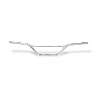 Fehling 7/8 Inch Moto-Cross TUV Approved Handlebar In Chrome Finish With 89CM Width & 13CM Rise (ARM022655)