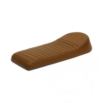 C-Racer Scrambcity Seat in Dark Brown Finish 40mm Thick Foam, Synthetic Leather, ABS Plastic Base For Universal Use (SCRF3-DBR-L-B)