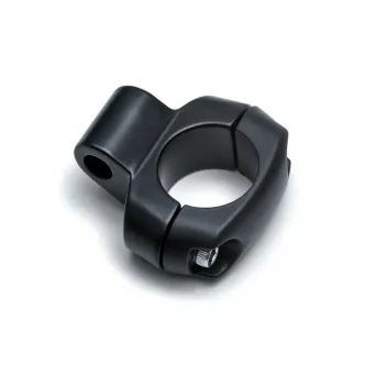 Kuryakyn Accessory Clamp Mount For 1 Inch Handlebars In Satin Black Finish (2791)