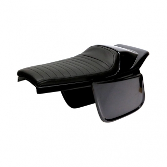 C-Racer Bolntor Racer Seat in Black Finish, Synthetic Leather For Universal Use (ARM095875)