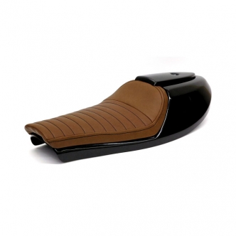 C-Racer Neo Classic Seat in Dark Brown Finish Synthetic Leather For Universal Use (ARM895875)