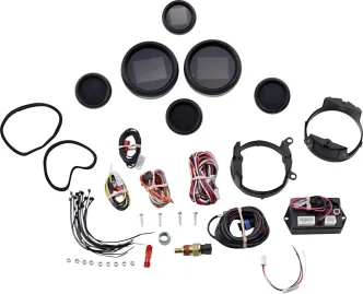 Dakota Digital MLX Series Gauge Speedo Set In Black For 1996-2003 Touring (MLX-8696-K)