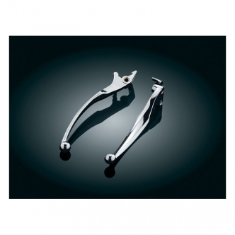 Kuryakyn Wide Style Levers In Chrome Finish For Honda Gold Wing Motorcycles (7435)