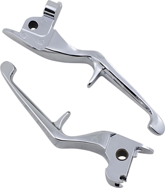 Kuryakyn Trigger Levers In Chrome Finish For Harley Davidson 2014-2016 Touring Motorcycles (1843)