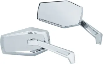 Kuryakyn Hex Mirrors In Chrome Finish (5918)