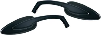 Kuryakyn Teardrop Mirrors In Satin Black Finish (1708)