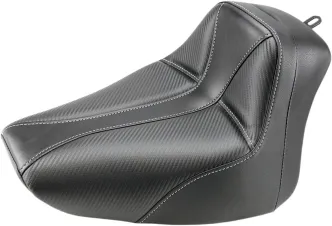 Saddlemen Dominator Solo Seat in Black For 2000-2006 FXST, FLST, FLSTC, FLSTN, FLSTF Models (800-01-0042)