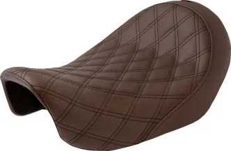 Saddlemen Renegade LS Solo Seat in Brown For 2006-2017 FXD, FXDWG, FLD Dyna Models (806-04-002BLS)