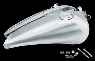 Zodiac Stretched Gas Tank For Dual Screw-In Type For 1991-2005 Dyna Carb Models (011642)