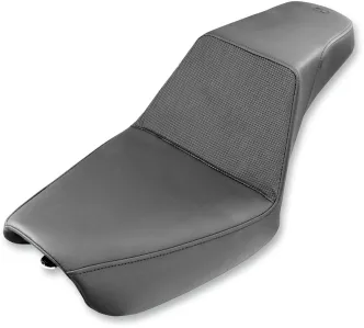 Saddlemen Step-Up Gripper 2-Up Seat in Black For 2004-2005 FXD Dyna Glide (Excluding FXDWG) Models (804-04-174)