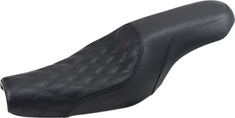 Saddlemen Profiler LS 2-Up Seat in Black For 2004-2020 XL Sportster Standard (Fort-Eight And 3.3G Tank) Models (807-11-149)