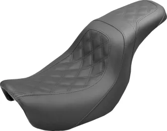 Saddlemen X Lutzka Pro Series in Black For 2006-2017 FXD Dyna, 2010-2017 FXDWG & 2012-2016 FLD Models (GL80604DB)