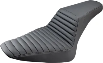 Saddlemen Step-Up TR 2-Up Seat in Black For 2012-2017 Softail Slim, 2011-2013 Blackline Models (812-26-171)