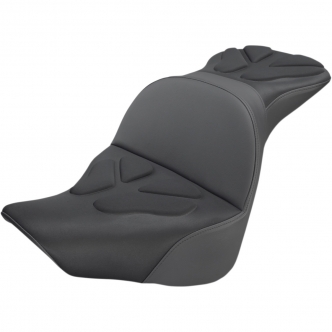 Saddlemen Explorer G-Tech 2-Up Seat in Black For 2018-2023 Fat Boy FLFB/FLFBS Models (818-27-02911)