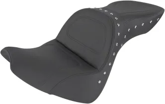 Saddlemen Explorer Special 2-Up Seat in Black With Chrome Studs For 2018-2023 FXBR/FXBRS Breakout Models (818-31-039)