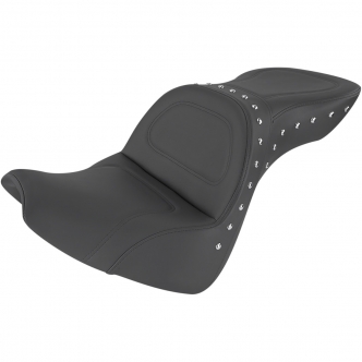 Saddlemen Explorer Special 2-Up Seat in Black With Chrome Studs For 2018-2023 FXBR/FXBRS Breakout Models (818-31-039)