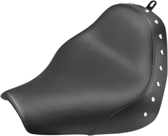 Saddlemen Renegade Solo Seat in Black With Chrome Studs For 2018-2023 FXBR/FXBRS Breakout Models (818-31-001)