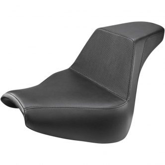 Saddlemen Step-Up Gripper 2-Up Seat in Black For 2018-2023 FXBR/FXBRS Breakout Models (818-31-174)
