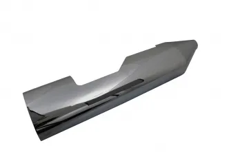 Vance & Hines Left Side Exhaust Heat Shield in Chrome Finish (D726HC-R)