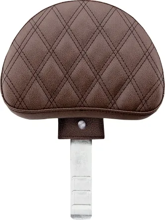 Saddlemen LS Driver's Backrest in Brown For Universal Use (11567BLS)