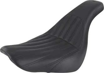 Saddlemen Knuckle Profiler 2-Up Seat in Black For 2018-2023 FXLR Low Rider, FLSB Sport Glide Models (818-29-047K)