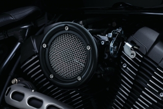 Kuryakyn Crankcase Breather Kit In Raw Finish For Harley Davidson