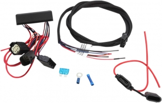 Kuryakyn Plug & Play Trailer Wiring Harness For Harley Davidson 2014-2020 FLHR/Police Motorcycles With 5-Wire Trailer (2597)