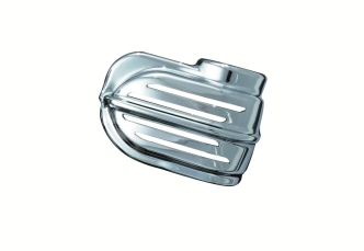 Kuryakyn Wolo Bad Boy Horn Cover In Chrome Finish For Harley Davidson Motorcycles Equipped With Kuryakyn 7742 & Wolo Bad Boy Horn Models 419 & 519 (7732)